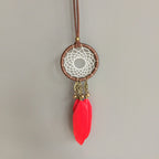Elevate Your Ride with Our Feather Car Pendant Accessory - Veylora