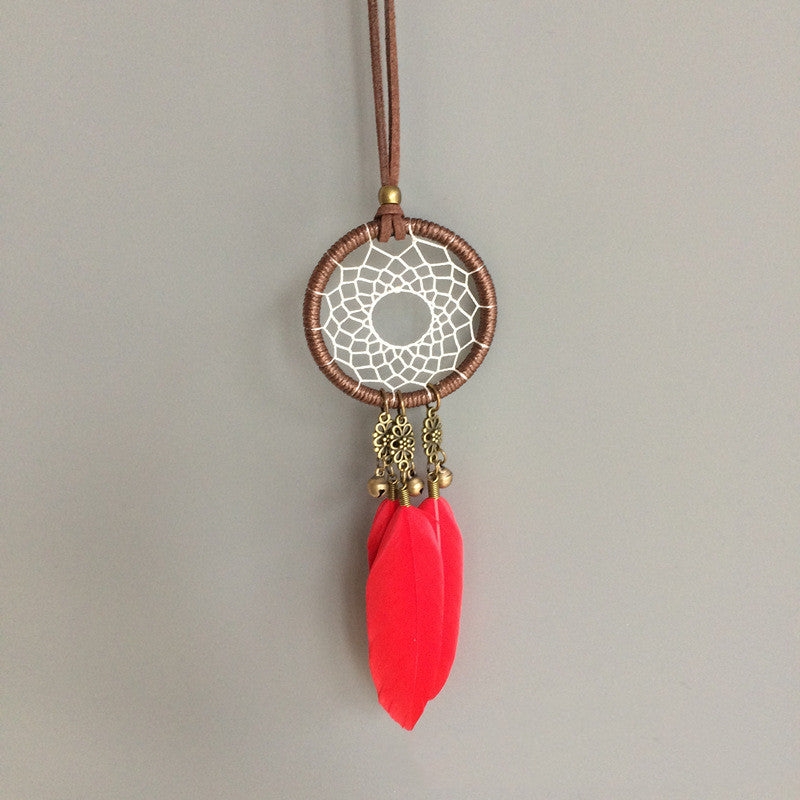 Elevate Your Ride with Our Feather Car Pendant Accessory - Veylora