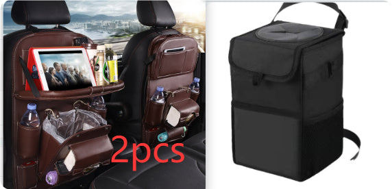 Multifunctional Car Storage Organizer – Your Go-To PU Leather Storage Solution - Veylora