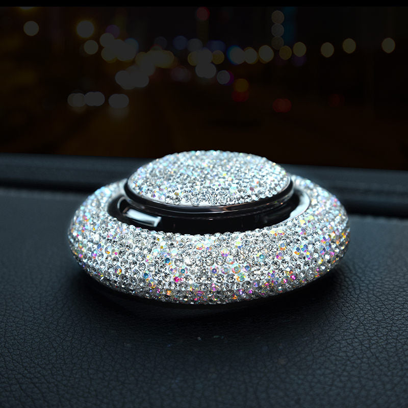 Enhance Every Drive with Our Crystal Diamond Car Air Freshener Perfume - Veylora