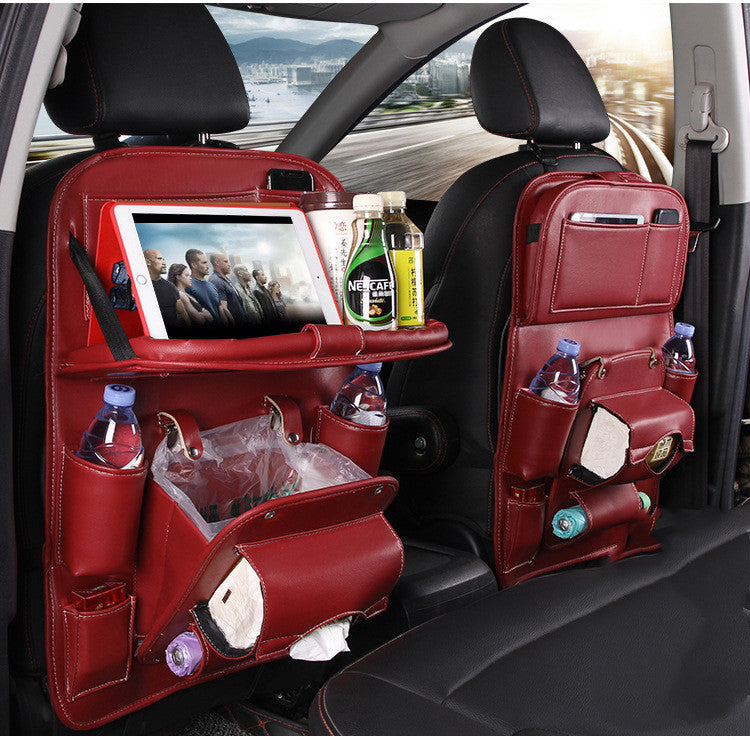 Multifunctional Car Storage Organizer – Your Go-To PU Leather Storage Solution - Veylora