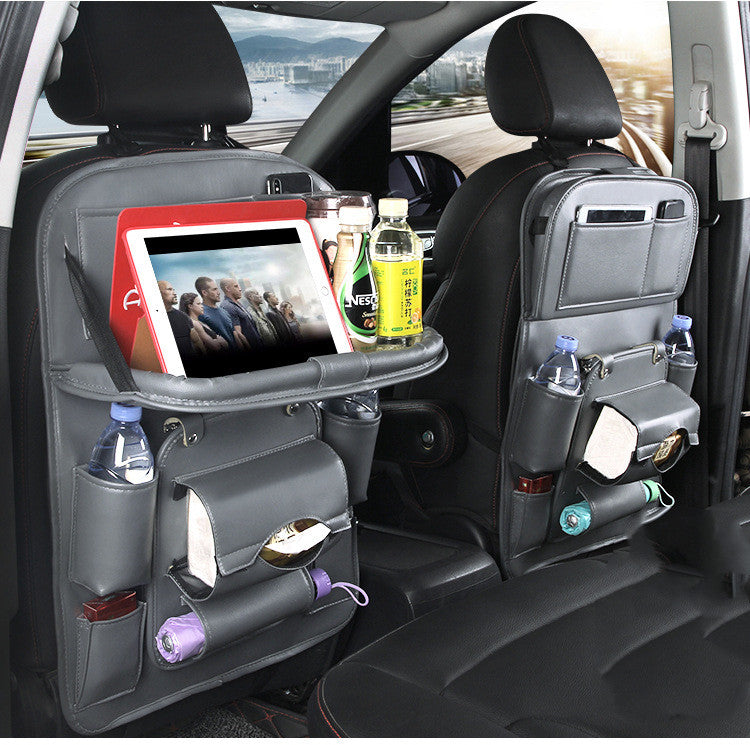 Multifunctional Car Storage Organizer – Your Go-To PU Leather Storage Solution - Veylora