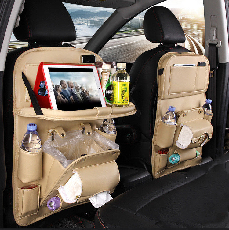 Multifunctional Car Storage Organizer – Your Go-To PU Leather Storage Solution - Veylora