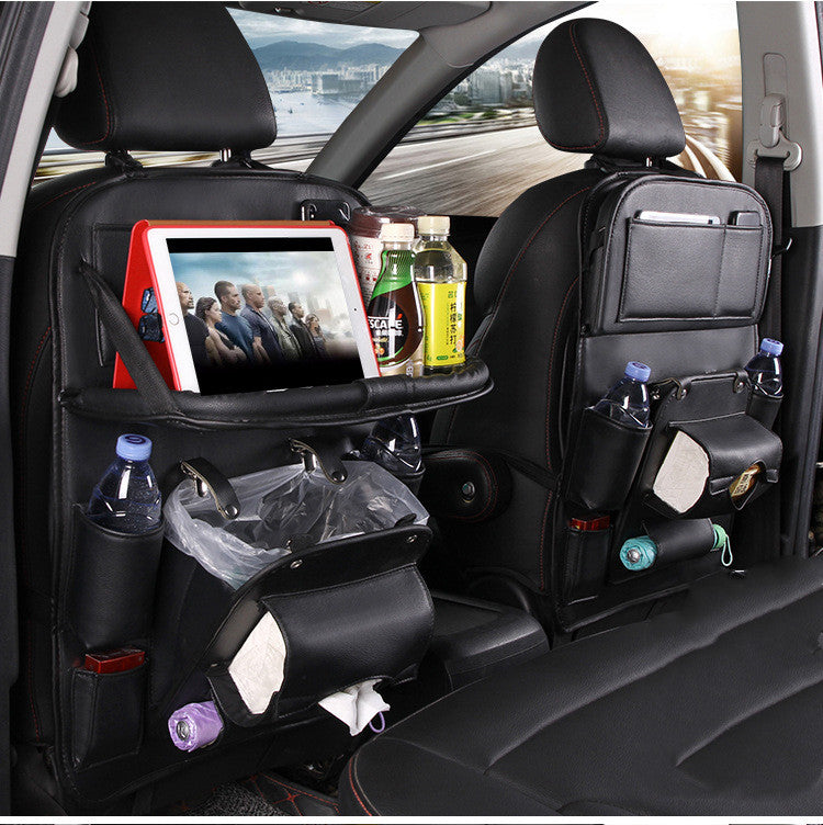 Multifunctional Car Storage Organizer – Your Go-To PU Leather Storage Solution - Veylora