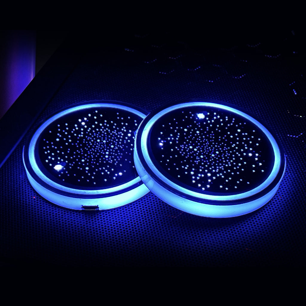 Enhance Your Drive with Car LED Light Coasters for a Stylish Ambience - Veylora