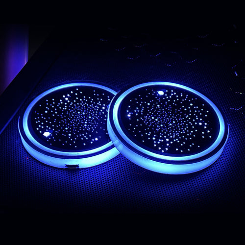 Enhance Your Drive with Car LED Light Coasters for a Stylish Ambience - Veylora