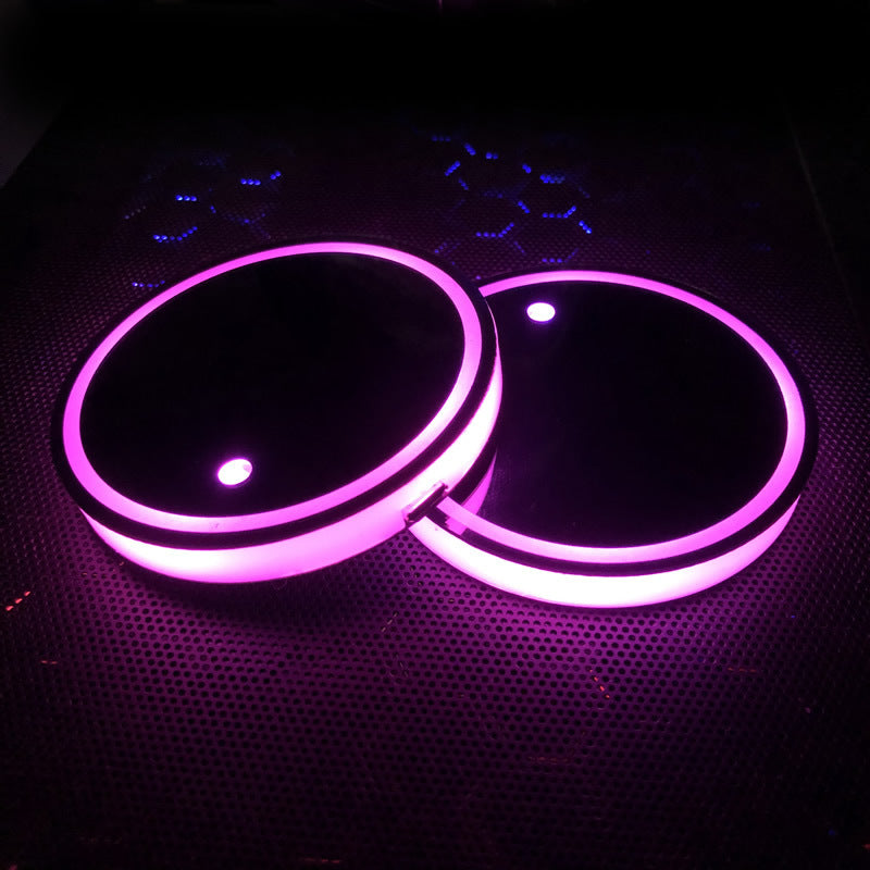 Enhance Your Drive with Car LED Light Coasters for a Stylish Ambience - Veylora