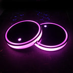 Enhance Your Drive with Car LED Light Coasters for a Stylish Ambience - Veylora