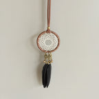 Elevate Your Ride with Our Feather Car Pendant Accessory - Veylora