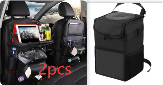Multifunctional Car Storage Organizer – Your Go-To PU Leather Storage Solution - Veylora