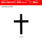 Elevate Your Ride with 3D Cross Bumper Stickers – Durable & Stylish Car Metal Stickers - Veylora