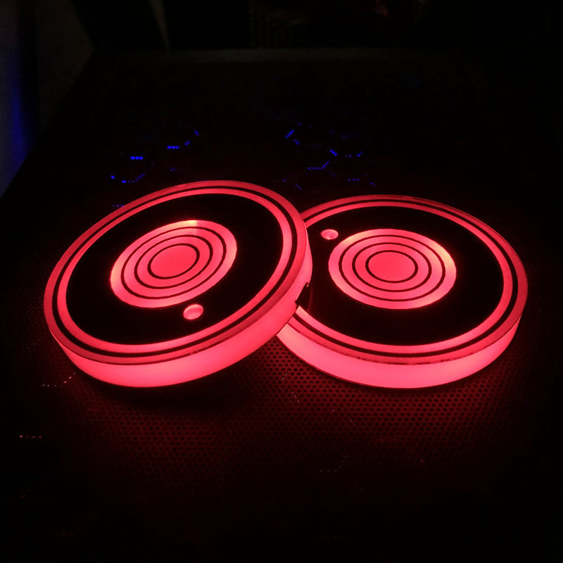 Enhance Your Drive with Car LED Light Coasters for a Stylish Ambience - Veylora