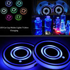 Enhance Your Drive with Car LED Light Coasters for a Stylish Ambience - Veylora