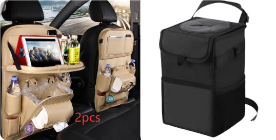 Multifunctional Car Storage Organizer – Your Go-To PU Leather Storage Solution - Veylora