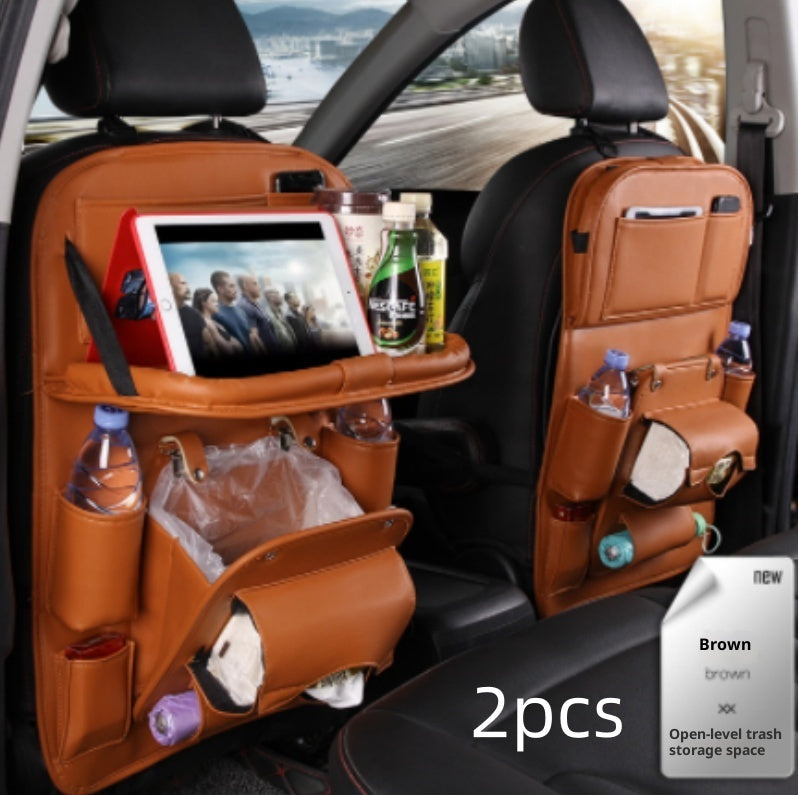 Multifunctional Car Storage Organizer – Your Go-To PU Leather Storage Solution - Veylora
