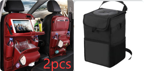 Multifunctional Car Storage Organizer – Your Go-To PU Leather Storage Solution - Veylora