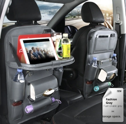 Multifunctional Car Storage Organizer – Your Go-To PU Leather Storage Solution - Veylora