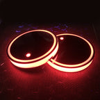 Enhance Your Drive with Car LED Light Coasters for a Stylish Ambience - Veylora