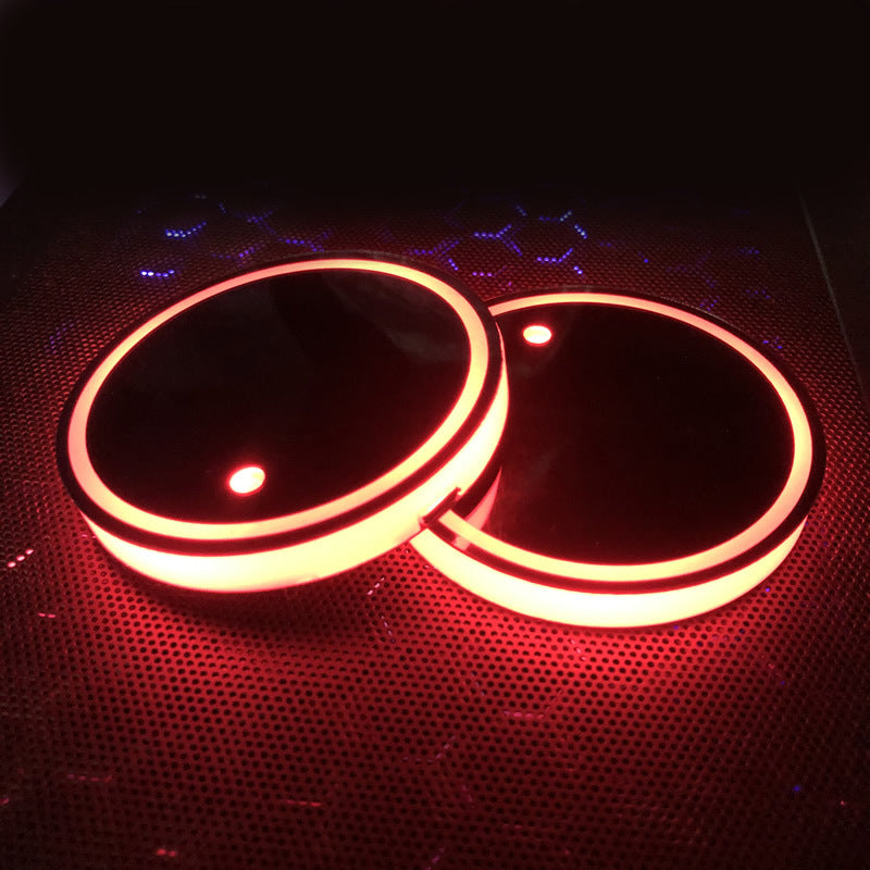 Enhance Your Drive with Car LED Light Coasters for a Stylish Ambience - Veylora
