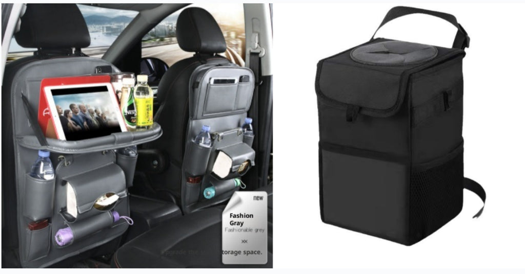 Multifunctional Car Storage Organizer – Your Go-To PU Leather Storage Solution - Veylora
