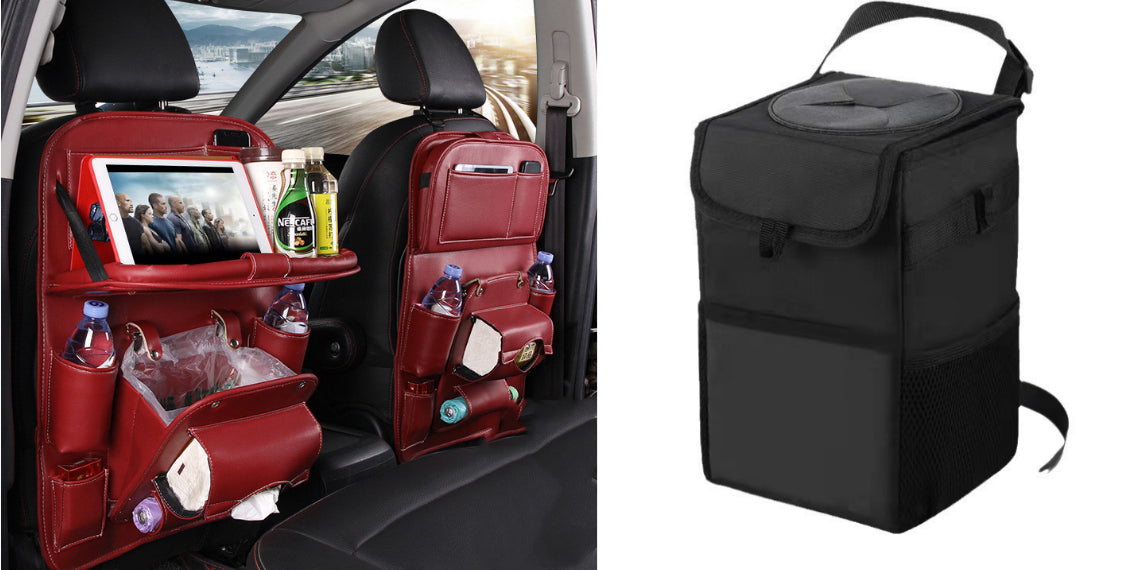 Multifunctional Car Storage Organizer – Your Go-To PU Leather Storage Solution - Veylora